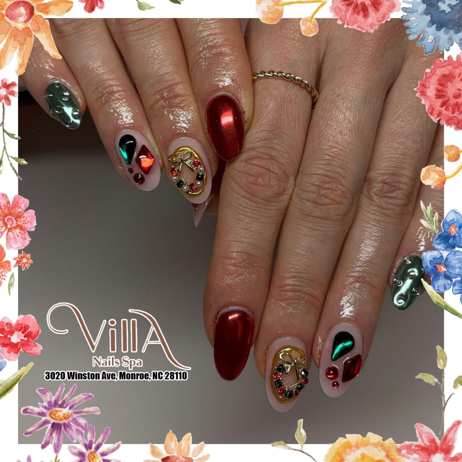 Villa Nails Spa in Monroe, NC 28110